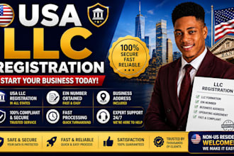 form usa llc and uk ltd company with ein and business registration