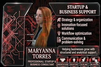 be your startup strategy and growth consultant