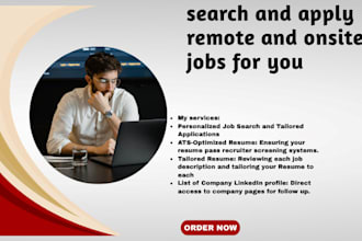 search and apply remote and onsite jobs for you