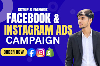 be your expert shopify facebook ads campaign manager