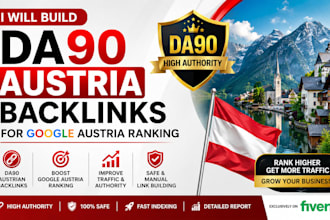 build da90 austria SEO backlinks for google austria ranking