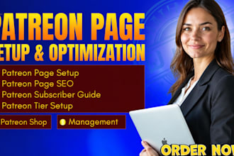 create a high converting patreon page that gains subscribers