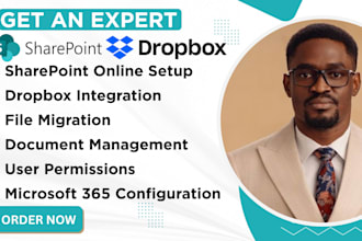 integrate sharepoint, dropbox and microsoft 365 for seamless cloud automation