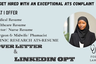 create professional nursing resume for healthcare jobs