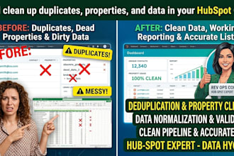 clean up duplicates, properties and data in your hubspot CRM