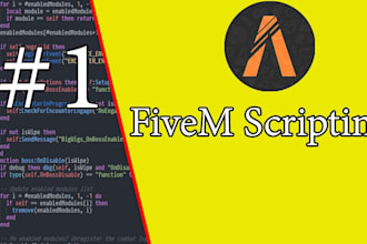 create custom fivem lua scripts with high performance and clean code