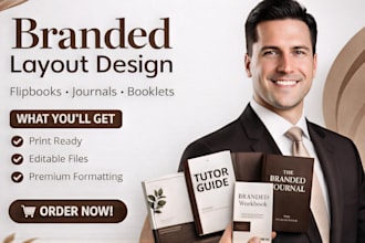 design and format ebooks, pdfs, and flipbooks design