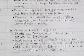 provide beautiful handwriting services