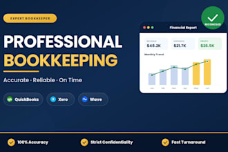 your virtual bookkeeper in quickbooks online, xero and wave