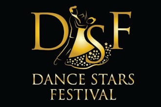 create a professional dance studio logo design for your brand