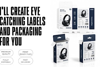 design professional packaging, custom design, and label designs