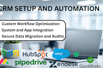 hubspot zoho crm monday pipedrive zendesk freshdesk quickbooks