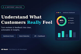 build an ai sentiment analysis tool for customer feedback