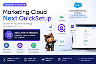 marketing cloud growth quicksetup