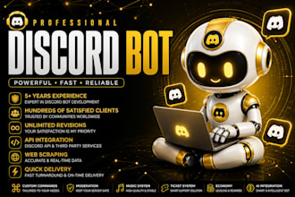 discord bot, discord, custom discord bot, bot, chatbot, telegram bot python, ai