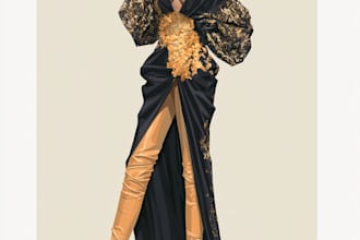 draw fashion illustration style