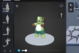 create a complete humanoid roblox bundle