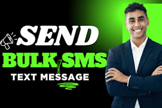 send promotional SMS and text message campaigns