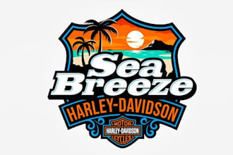 design brand harley davidson dealership logo