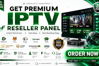 install reseller panel with dream4k, extra panel, foxx, trex, zen4k, strong8k