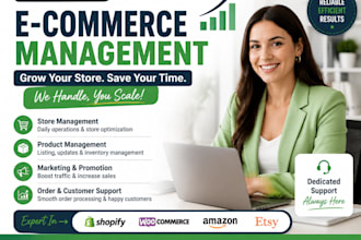 ecommerce store management boost sales, efficiency