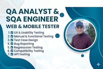 be your expert QA analyst and software test engineer