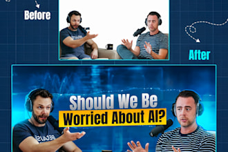 create viral podcast thumbnails for youtube and spotify