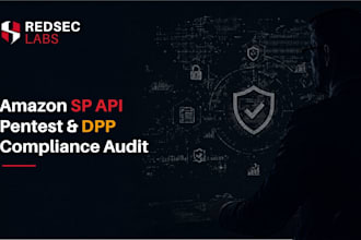 perform amazon sp API penetration testing and dpp compliance audit