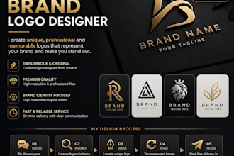 unique brand logo designer