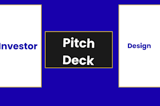 design minimalist pitch deck for startups in powerpoint