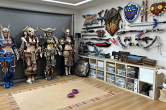 create 3d cosplay creation full body armor cosplay anime cosplay costume