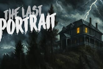 design professional horror steam capsule art for horror gam