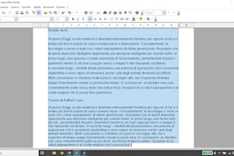 proofread, edit, and humanize your italian ai content