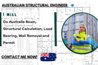 do australia beam, structural calculation, load bearing, wall removal and permit