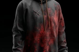 do custom hoodie design or clothing design