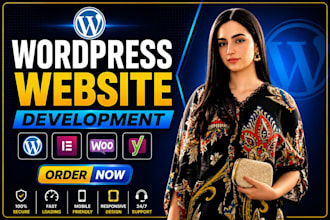 design a modern responsive wordpress website, redesign wordpress