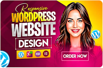 design, redesign, develop a modern wordpress website