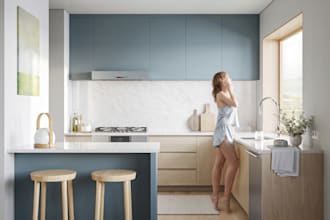 be creating interior renderings and designs for the kitchen