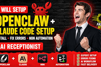 setup genspark claw openclaw claude and n8n automation