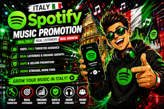 italy spotify music promotion italy spotify promotion