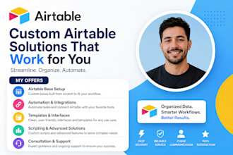 do airtable database, write airtable formulars as an airtable expert, airtable