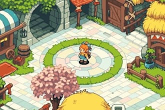 crete pixel tileset, tilemap