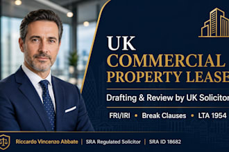 draft or review your UK commercial property lease agreement