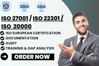 create iso 27001 and 22301 isms documentation