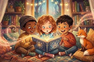illustrate children story book illustration, story book, children book cover