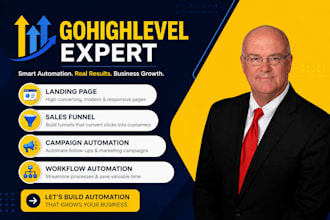 gohighlevel website design go highlevel landing page