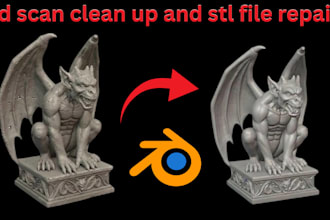 repair and fix your stl file for 3d printing quickly