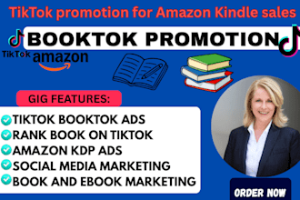do viral booktok promotion and tiktok booktok marketing for ebook sales