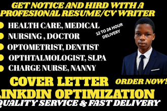 write professional resume for healthcare and clinical roles
