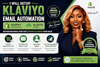 klaviyo email automation shopify abadoncart automation email flow welcome series
